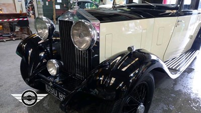 Lot 599 - 1933 ROLLS ROYCE 20/25