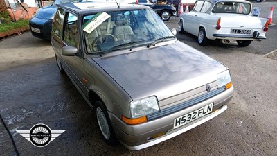 Lot 320 - 1990 RENAULT 5 MONACO AUTO