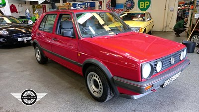 Lot 198 - 1990 VOLKSWAGEN GOLF DRIVER