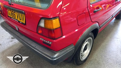 Lot 198 - 1990 VOLKSWAGEN GOLF DRIVER