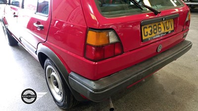 Lot 198 - 1990 VOLKSWAGEN GOLF DRIVER