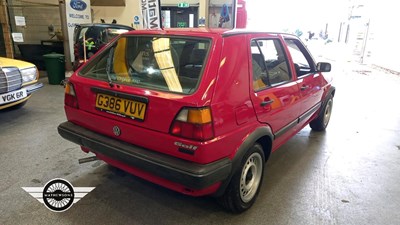 Lot 198 - 1990 VOLKSWAGEN GOLF DRIVER