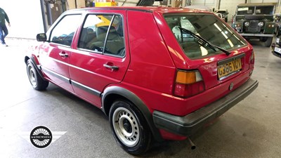 Lot 198 - 1990 VOLKSWAGEN GOLF DRIVER