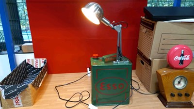 Lot 703 - ESSO CAN LAMP