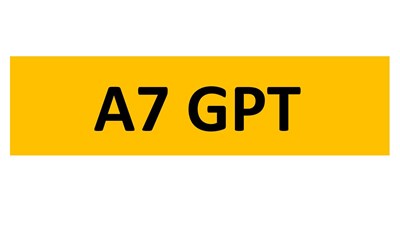 Lot 126-16 - REGISTRATION ON RETENTION - A7 GPT