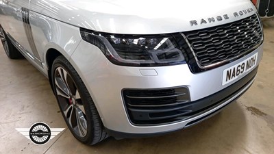 Lot 688 - 2019 LAND ROVER R ROVER SVA-BIO DYN V8 SC