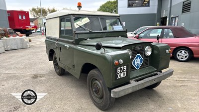 Lot 134 - 1962 LAND ROVER SERIES 2A