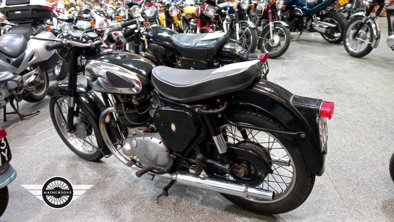 Lot 110 1957 BSA A7