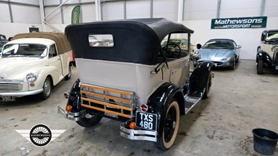 Lot 614 - 1931 FORD MODEL A