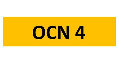 Lot 134-16 - REGISTRATION ON RETENTION - OCN 4