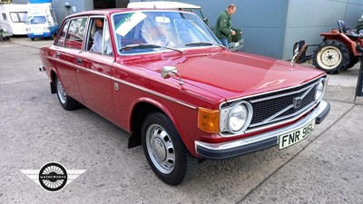 Lot 484 - 1973 VOLVO 144 DL AUTO