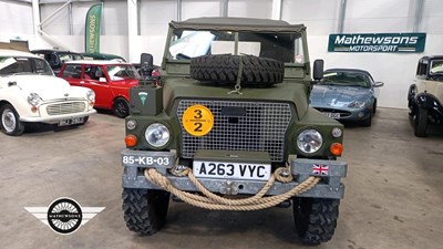 Lot 846 - 1984 LAND ROVER - 4 CYL FC