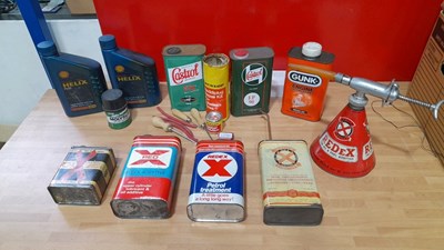 Lot 779 - REDEX DISPENSER & SELECTION OF TINS