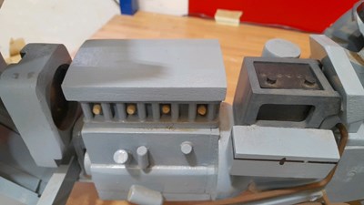 Lot 773 - WOODEN HAND BUILT GREY FERGUSON & PLOUGH 35" X 10"