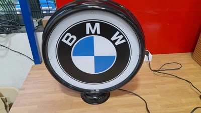 Lot 771 - BMW DOUBLE SIDED LIGHT 16" DIA