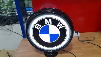 Lot 771 - BMW DOUBLE SIDED LIGHT 16" DIA