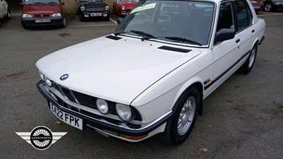 Lot 210 - 1987 BMW 520 I LUX AUTO