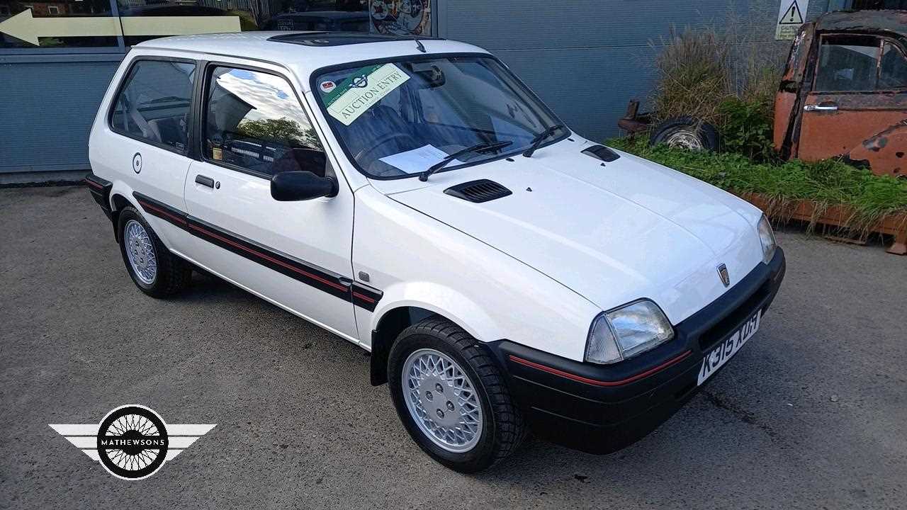 Lot 738 - 1993 ROVER METRO GTA 16V