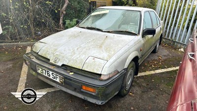 Lot 176 - 1989 HONDA INTEGRA LX AUTO