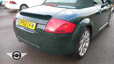 Lot 230 - 2002 AUDI TT QUATTRO (180 BHP)