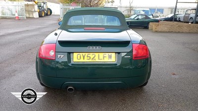 Lot 230 - 2002 AUDI TT QUATTRO (180 BHP)