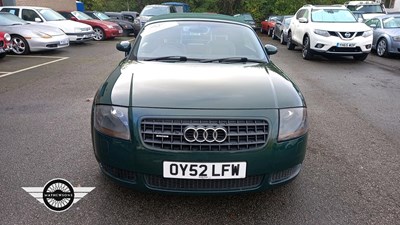 Lot 230 - 2002 AUDI TT QUATTRO (180 BHP)