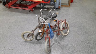 Lot 293 - 3X CHILDS BICYCLES RALEIGH BUDGIE,TOMAHAWK