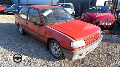 Lot 242 - 1988 PEUGEOT 309 GTI