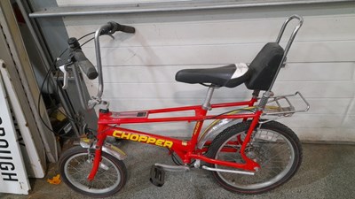 Lot 421 - MK3 RALEIGH RALEIGH CHOPPER RED S/N SF40267476