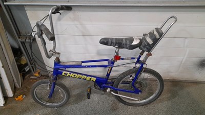 Lot 447 - MK3 RALEIGH CHOPPER PROJECT BLUE SF40666392