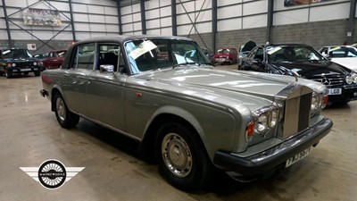 Lot 290 - 1980 ROLLS ROYCE SILVER SHADOW