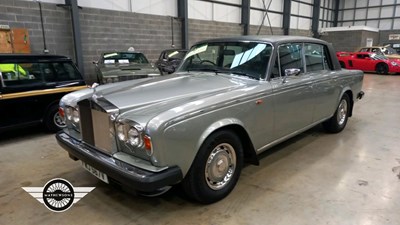 Lot 290 - 1980 ROLLS ROYCE SILVER SHADOW