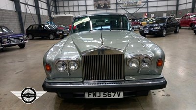 Lot 290 - 1980 ROLLS ROYCE SILVER SHADOW