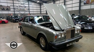 Lot 290 - 1980 ROLLS ROYCE SILVER SHADOW