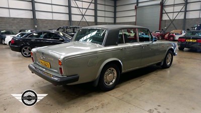 Lot 290 - 1980 ROLLS ROYCE SILVER SHADOW