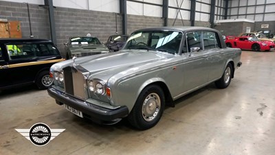 Lot 290 - 1980 ROLLS ROYCE SILVER SHADOW