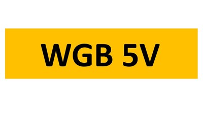 Lot 10-17 - REGISTRATION ON RETENTION - WGB 5V