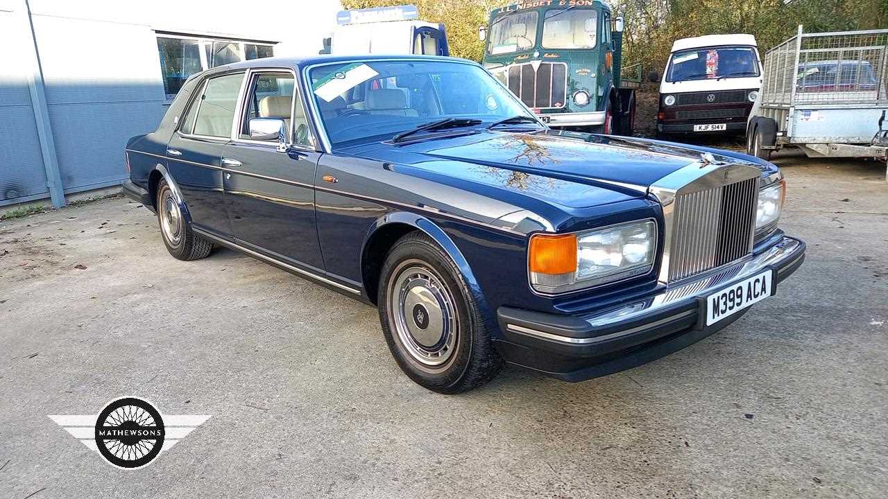 Lot 322 - 1995 ROLLS ROYCE SILVER SPIRIT III