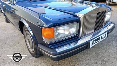 Lot 322 - 1995 ROLLS ROYCE SILVER SPIRIT III