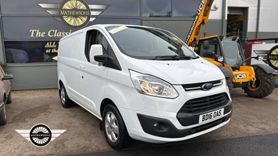 Lot 364 - 2016 FORD TRANSIT CUSTOM 270 LTD E-TECH