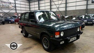 Lot 323 - 1995 LAND ROVER RANGE ROVER VOGUE SE A