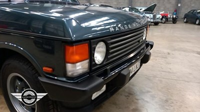 Lot 323 - 1995 LAND ROVER RANGE ROVER VOGUE SE A