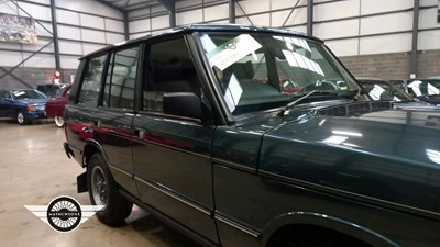 Lot 323 - 1995 LAND ROVER RANGE ROVER VOGUE SE A