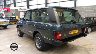 Lot 323 - 1995 LAND ROVER RANGE ROVER VOGUE SE A