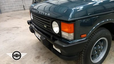 Lot 323 - 1995 LAND ROVER RANGE ROVER VOGUE SE A