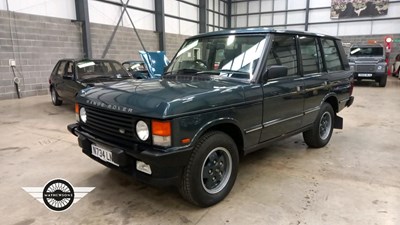 Lot 323 - 1995 LAND ROVER RANGE ROVER VOGUE SE A