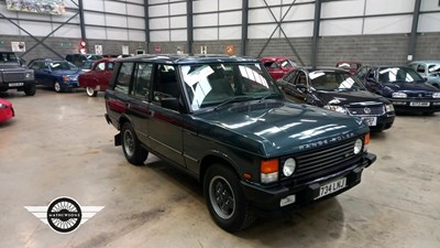 Lot 323 - 1995 LAND ROVER RANGE ROVER VOGUE SE A