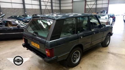 Lot 323 - 1995 LAND ROVER RANGE ROVER VOGUE SE A