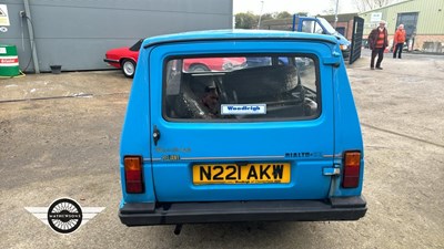 Lot 370 - 1995 RELIANT RIALTO ESTATE SE