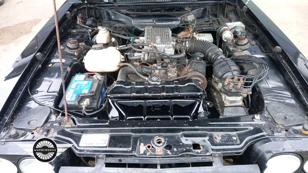 Lot 336 - 1985 FORD CAPRI INJECTION 2.8i